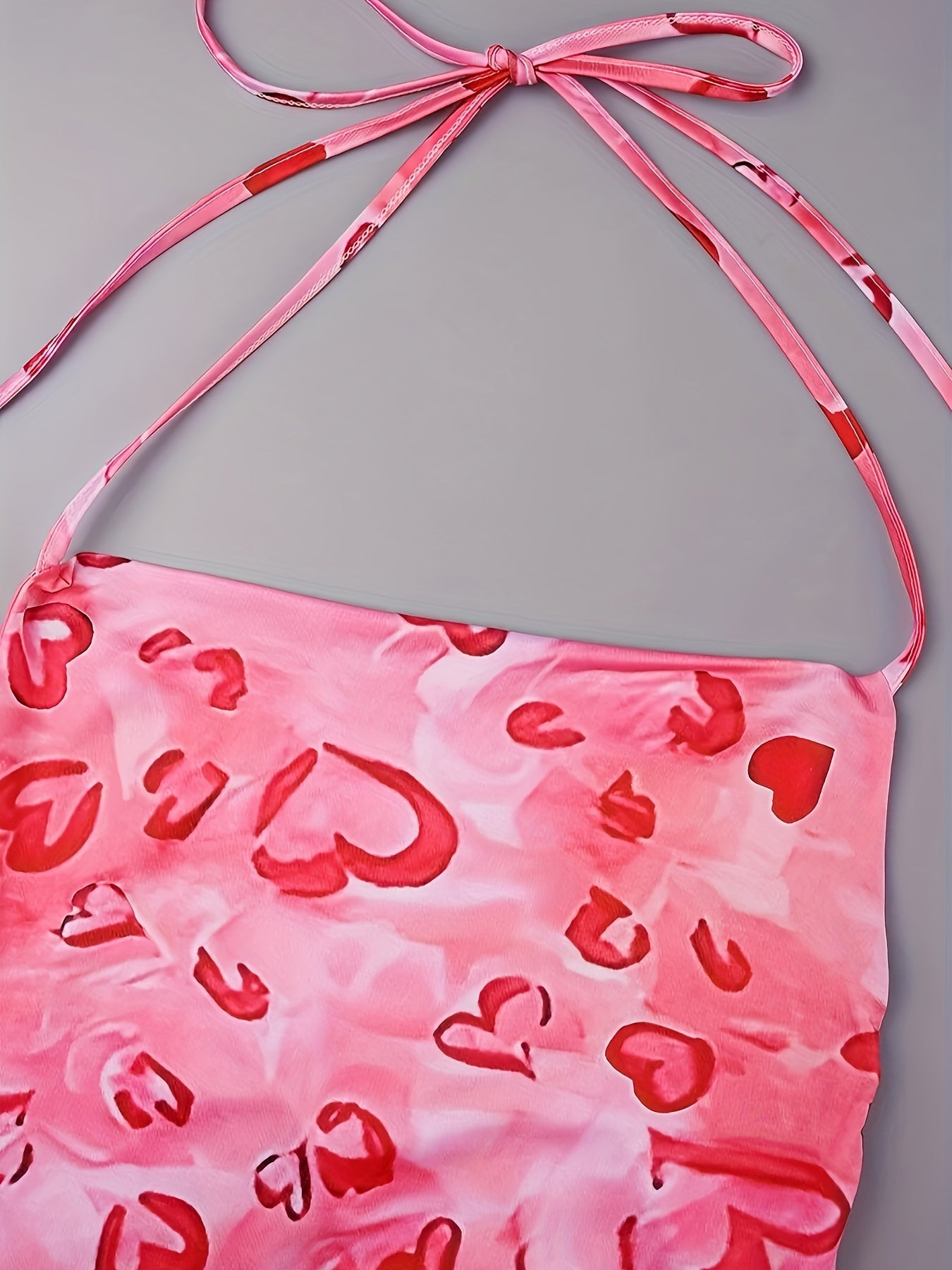 Sleeveless pink dress