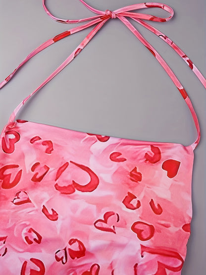 Sleeveless pink dress