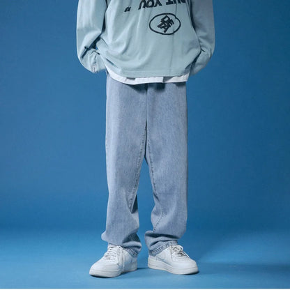 Jean Denim Streetwear Coréen