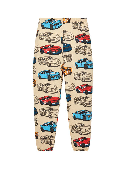 Pyjama pour enfants avec des Voitures de dessin animé