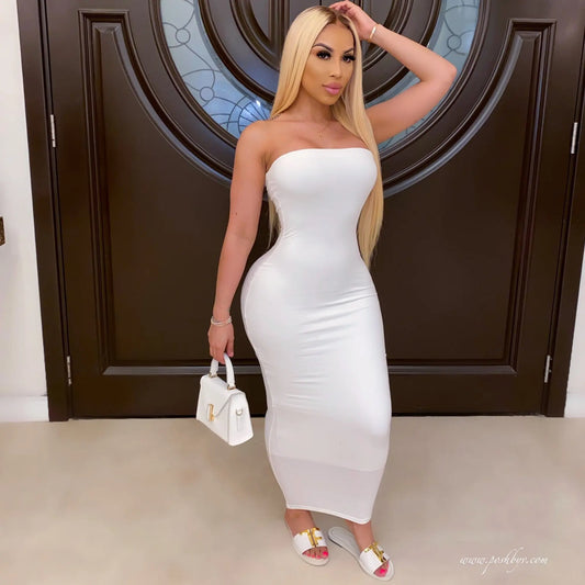 Robe de plage longue