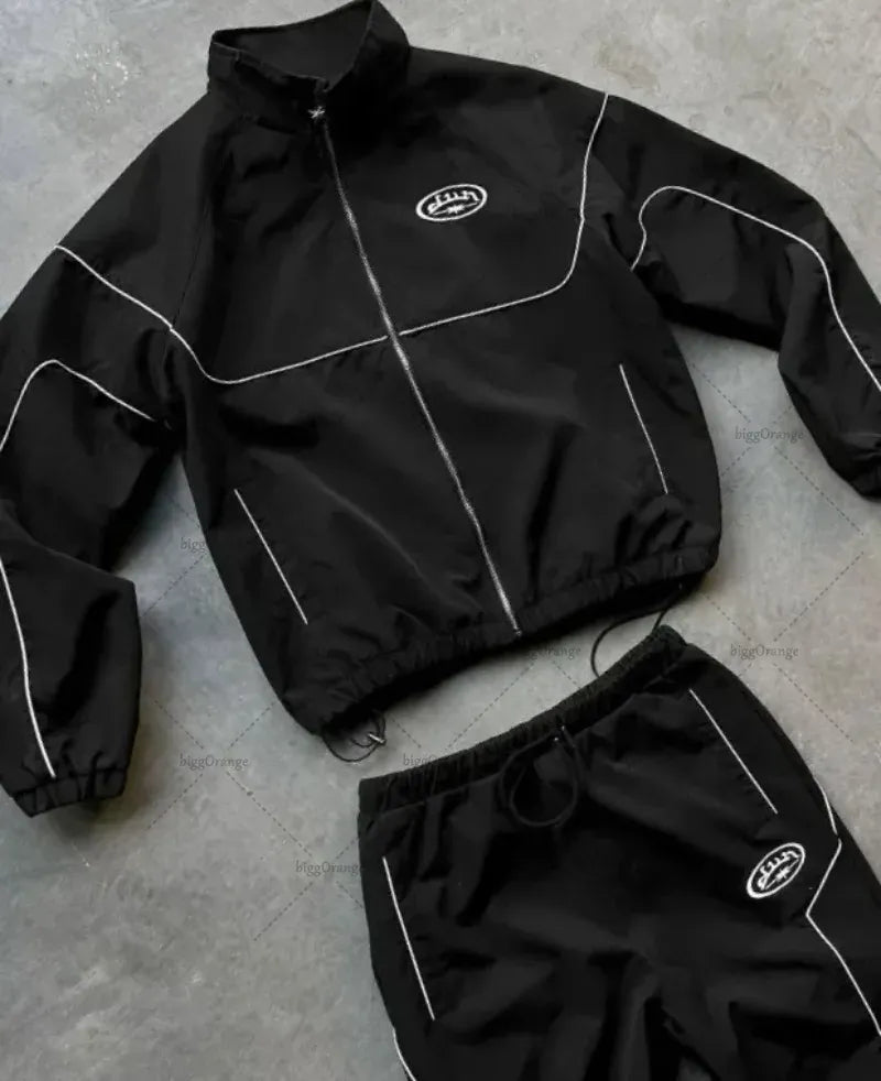 Hoodie Rayé Streetwear