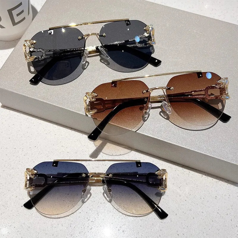 Lunettes de soleil luxueuse