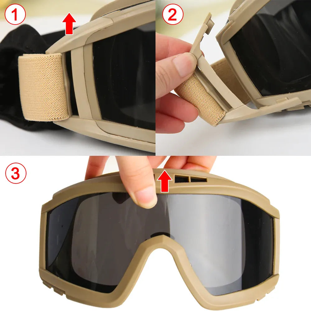 Lunettes Airsoft