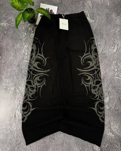 Baggy Jean Broderie Y2K Unisexe