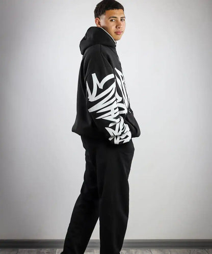 Hoodie Zippé Graffiti High Street