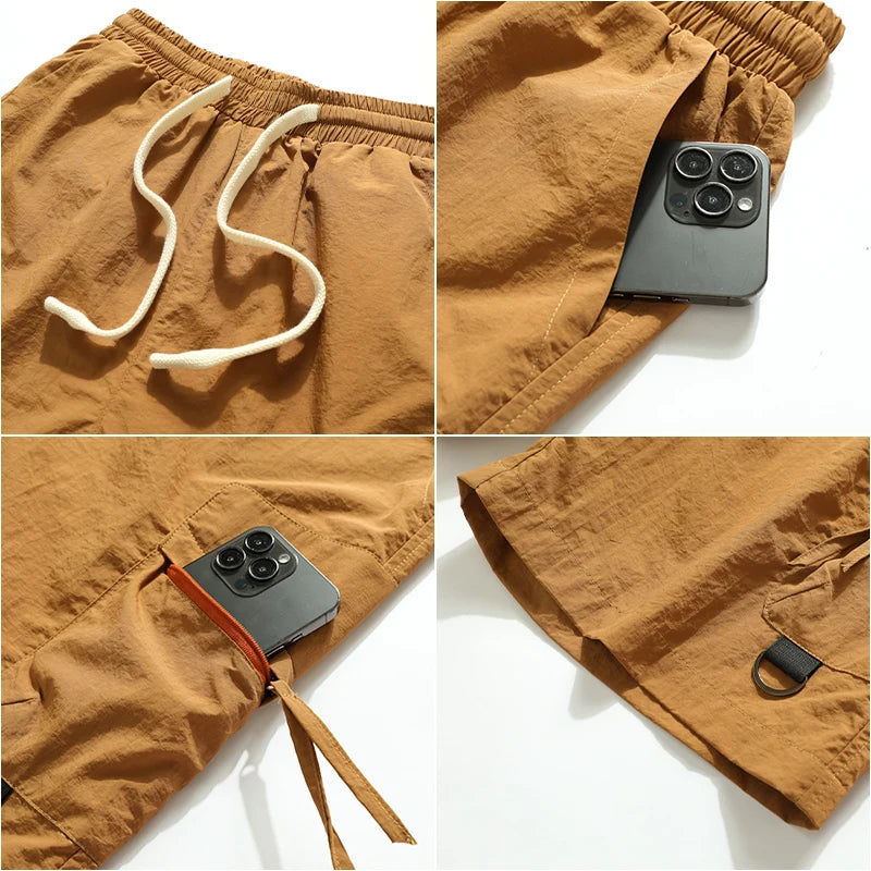 Short cargo homme été