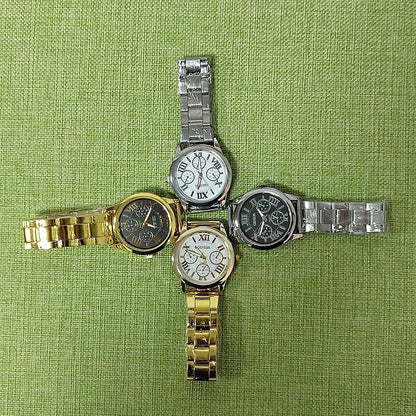 Reloj de oro de lujo