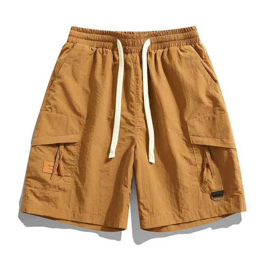 Men's Summer Cargo Shorts 2023 New Outdoor Multi-Pocket Joggers  Casual Loose Work Pants Men