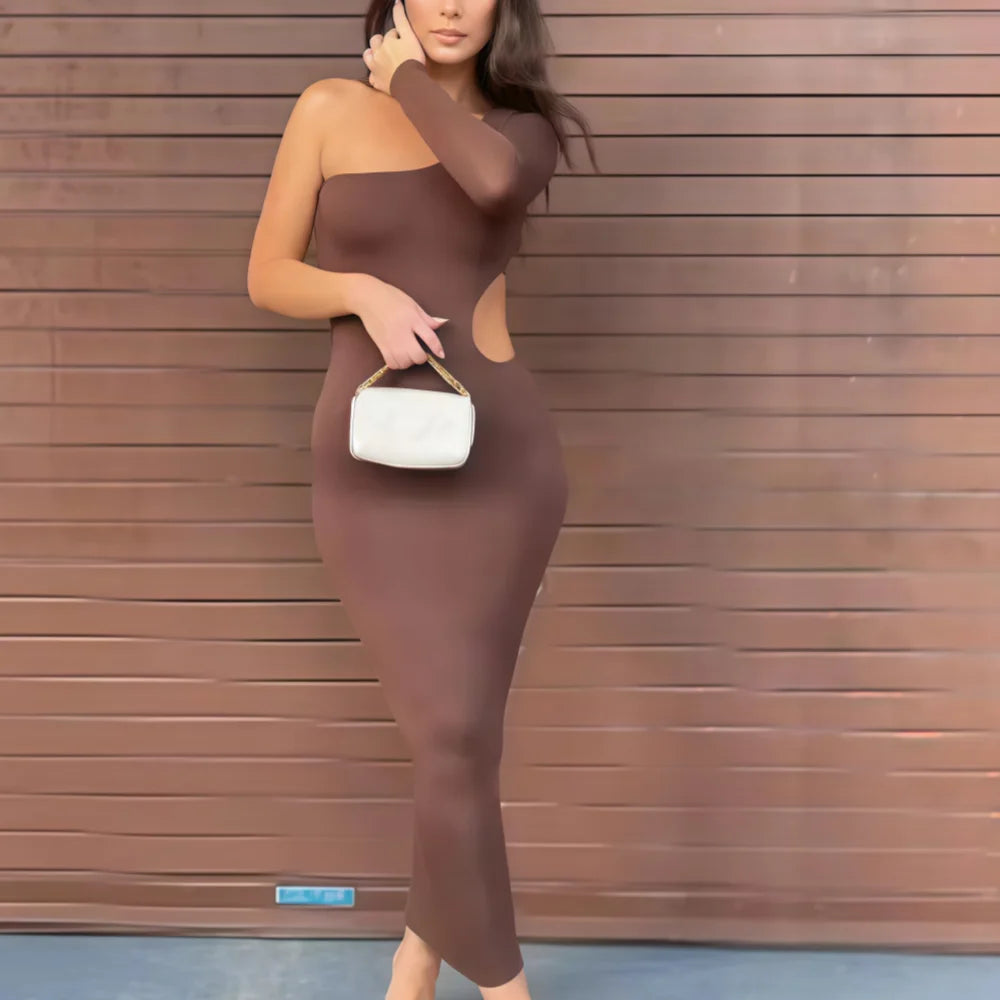 Robe Longue Épaules Dénudées