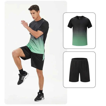 Ensemble T shirt et short de sport