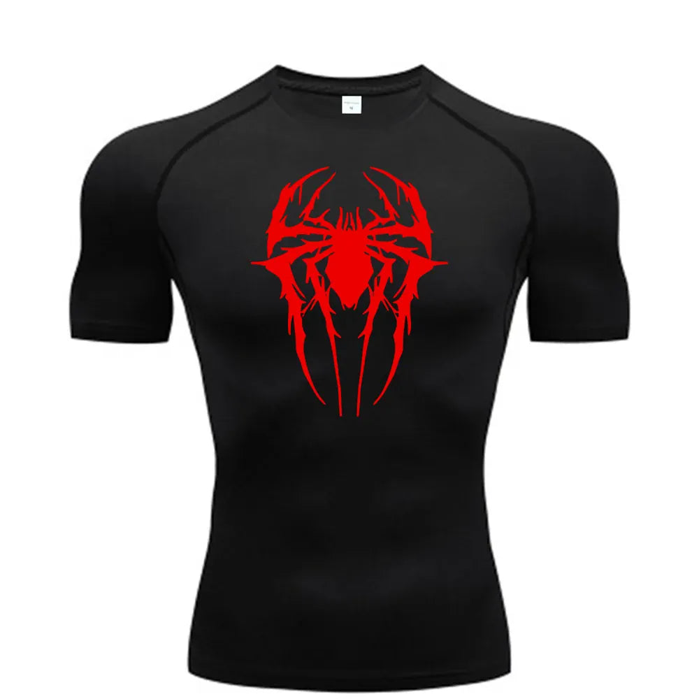 Spiderman compression T-shirt