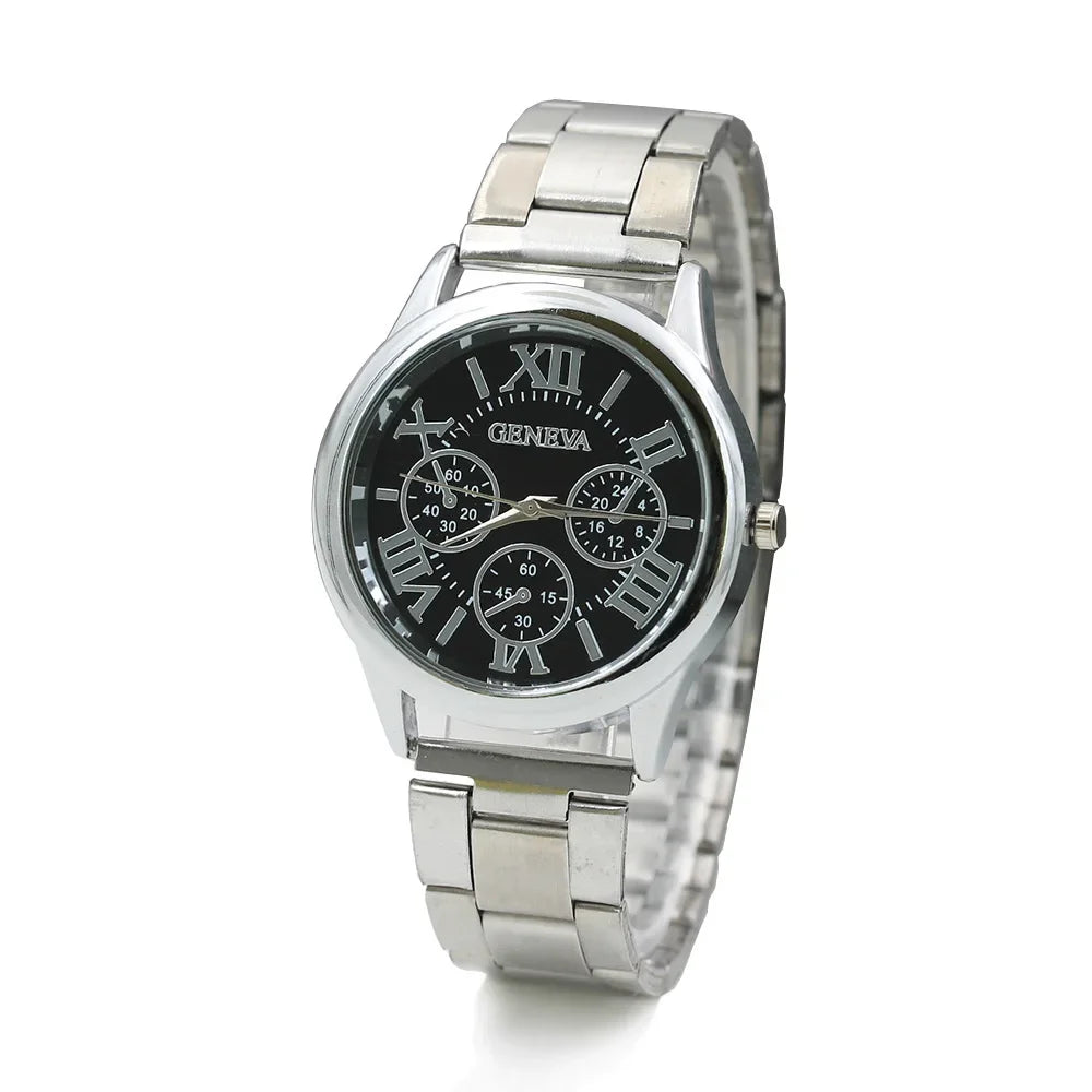 Reloj de oro de lujo