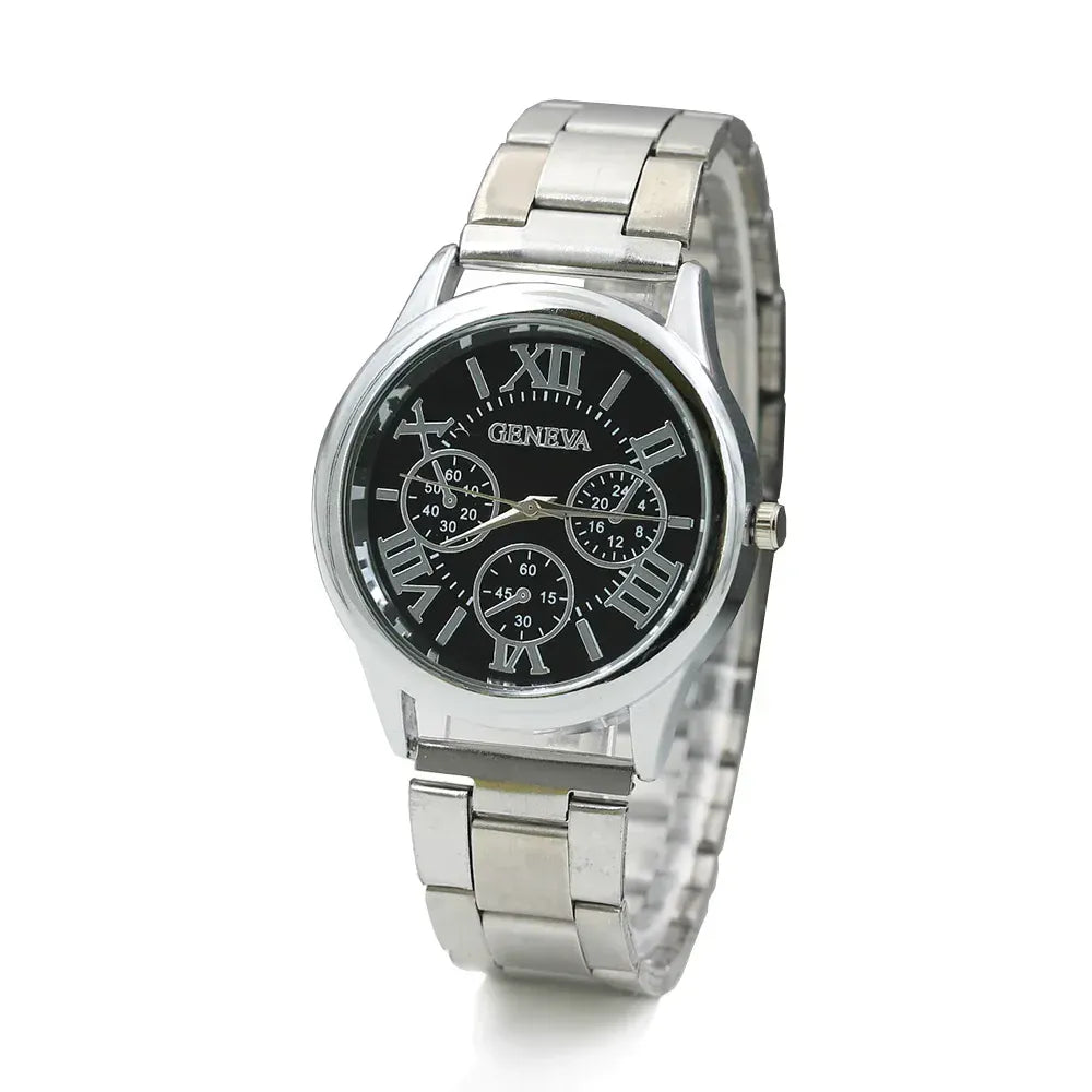 Reloj de oro de lujo