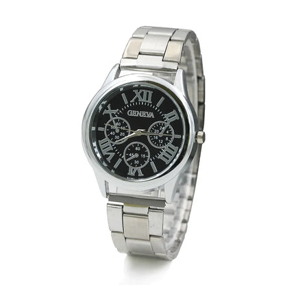 Reloj de oro de lujo