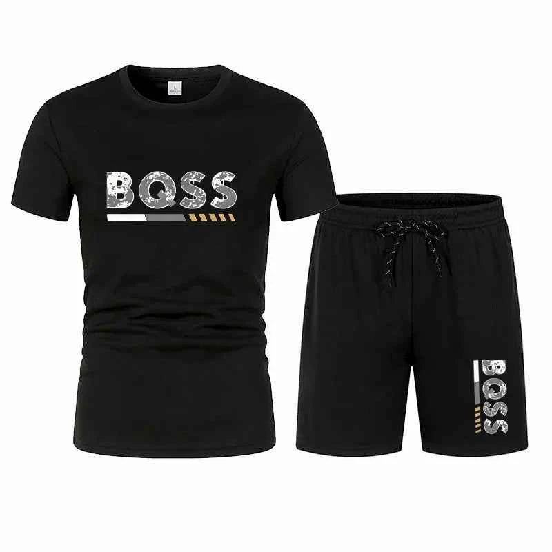 Ensemble T shirt et short décontracté