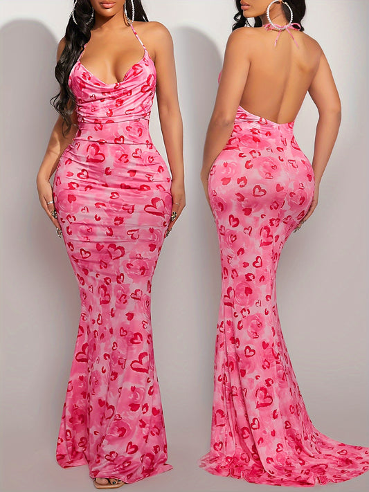 Robe rose Sans manches